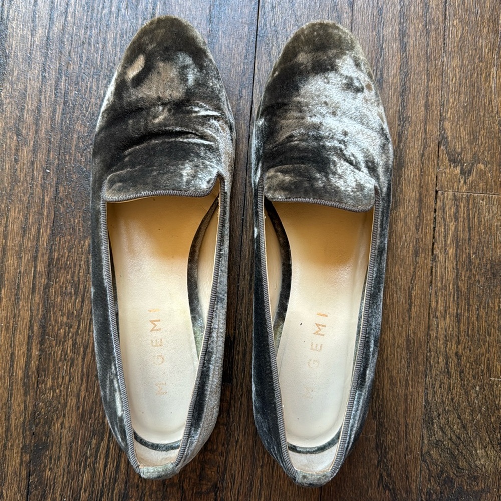 M.Gemi velvet loafers